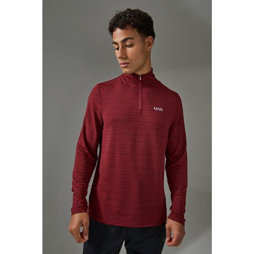 Veste à col zippé de sport performance - MAN Active - XXL - Boohooman - Modalova