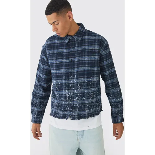 Chemise oversize à carreaux - S - Boohooman - Modalova