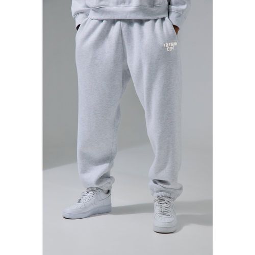 Jogging oversize à slogan homme - S - Boohooman - Modalova