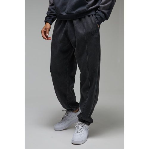 Jogging oversize délavé - S - Boohooman - Modalova