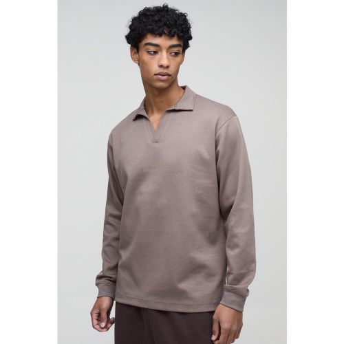 Sweat oversize à col V - S - Boohooman - Modalova