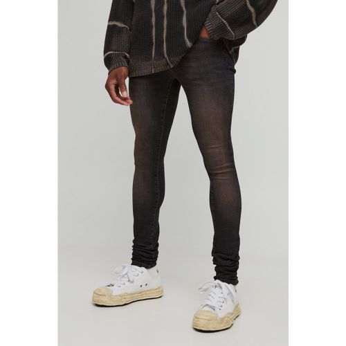 Jean super skinny délavé - 28R - Boohooman - Modalova