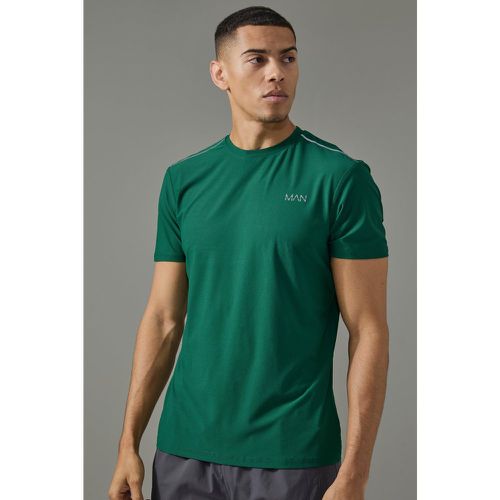 T-shirt de sport à slogan - MAN Active homme - S - Boohooman - Modalova