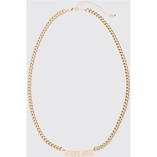 Collier Brat en - ONE SIZE - Boohooman - Modalova