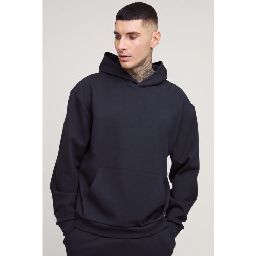 Tall - Sweat à capuche oversize à surpiqûres - S - Boohooman - Modalova