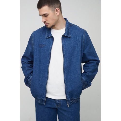 Tall - Bomber brodé homme - S - Boohooman - Modalova