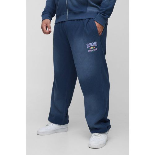 Grande taille - Jogging oversize délavé - XXXL - Boohooman - Modalova