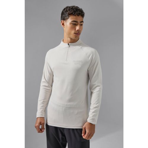 Sweat à capuche zippé et pantalon de sport - MAN Active homme - S - Boohooman - Modalova