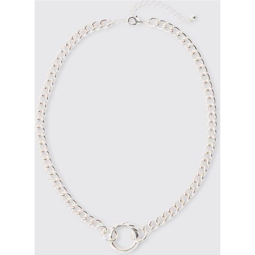 Collier à pendentif en chaîne épaisse - ONE SIZE - Boohooman - Modalova