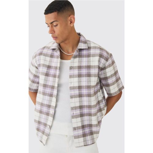 Chemise oversize à carreaux - L - Boohooman - Modalova