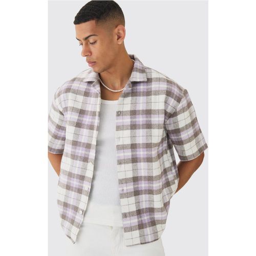 Chemise oversize à carreaux - S - Boohooman - Modalova