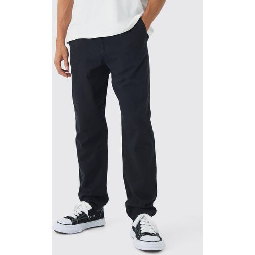 Pantalon chino baggy fuselé - XL - Boohooman - Modalova