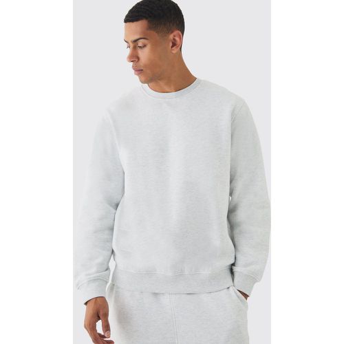 Sweat basique à col ras-du-cou homme - S - Boohooman - Modalova