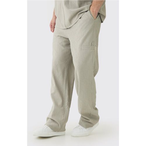 Tall - Pantalon de costume texturé - 30 - Boohooman - Modalova