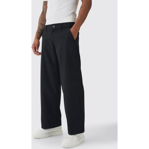 Pantalon baggy avec boxer double taille - S - Boohooman - Modalova