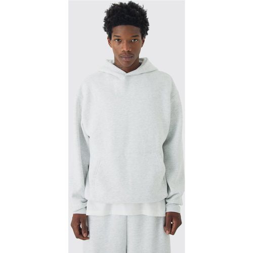 Sweat à capuche oversize basique homme - S - Boohooman - Modalova