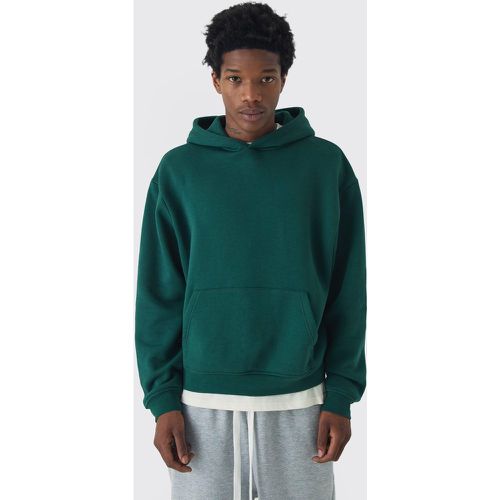 Sweat à capuche oversize basique homme - S - Boohooman - Modalova