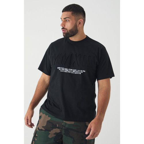 Grande taille - T-shirt à slogan MXVIII - XXXXXL - Boohooman - Modalova