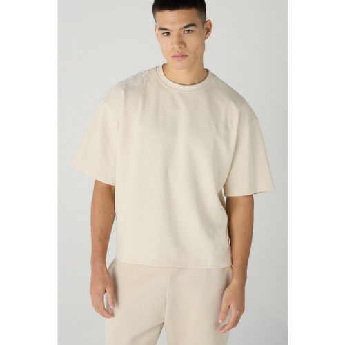 T-shirt oversize imprimé - S - Boohooman - Modalova