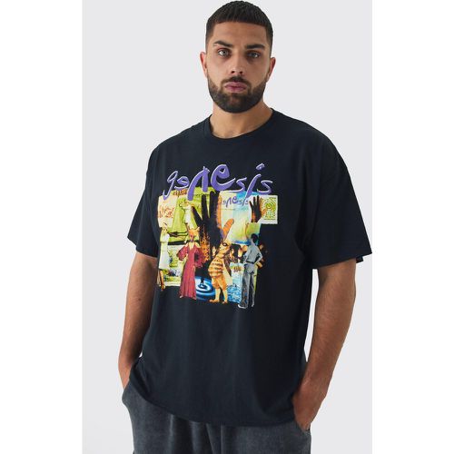 Grande taille - T-shirt à imprimé Genesis - XXXXXL - Boohooman - Modalova