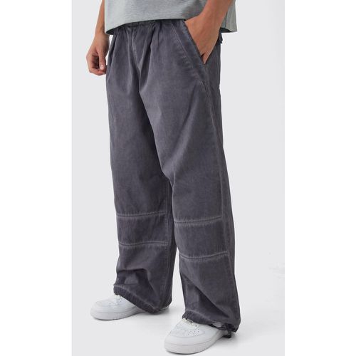 Pantalon délavé à taille élastiquée - 28 - Boohooman - Modalova