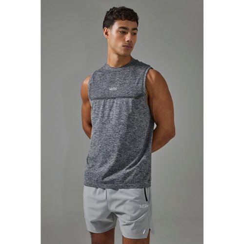 Débardeur moulant sans coutures - MAN Active - S - Boohooman - Modalova