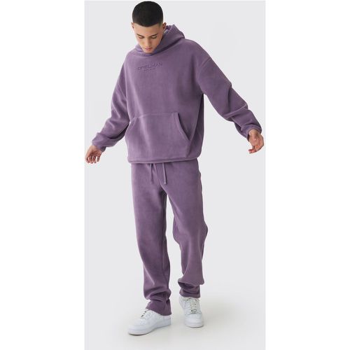 Survêtement oversize en polaire - S - Boohooman - Modalova