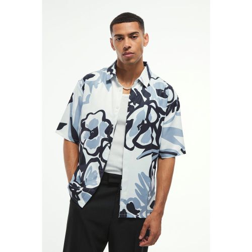 Chemise oversize imprimée - L - Boohooman - Modalova