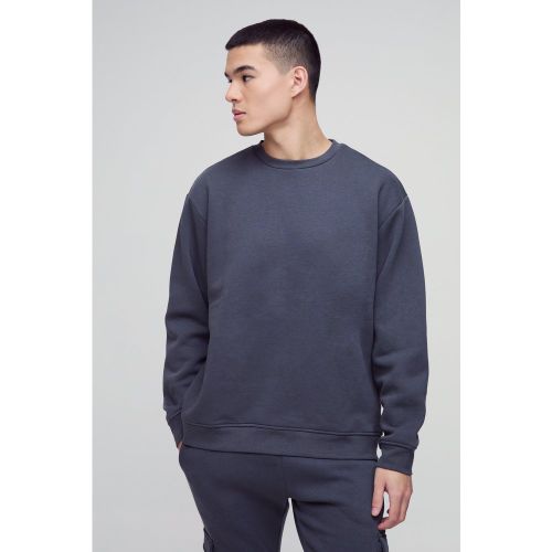 Sweat oversize basique à col ras du cou homme - L - Boohooman - Modalova