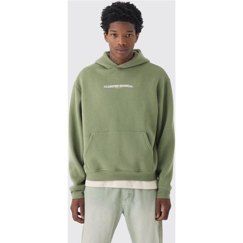 Sweat à capuche oversize imprimé homme - S - Boohooman - Modalova