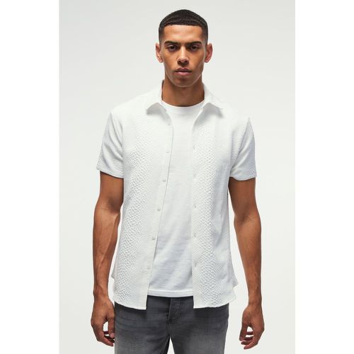 Chemise slim à motif serpent - S - Boohooman - Modalova