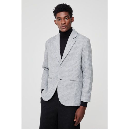 Blazer droit à ceinture - 34 - Boohooman - Modalova