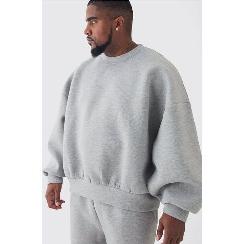 Grande taille - Sweat oversize à fente - XXXL - Boohooman - Modalova