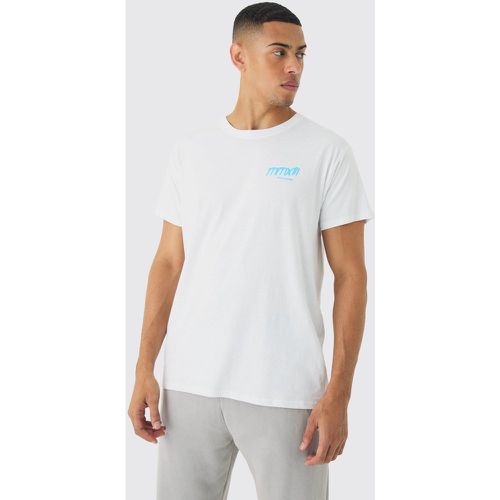 T-shirt cintré à logo - XS - Boohooman - Modalova