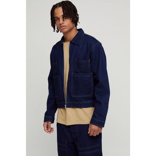 Veste large courte habillée - S - Boohooman - Modalova