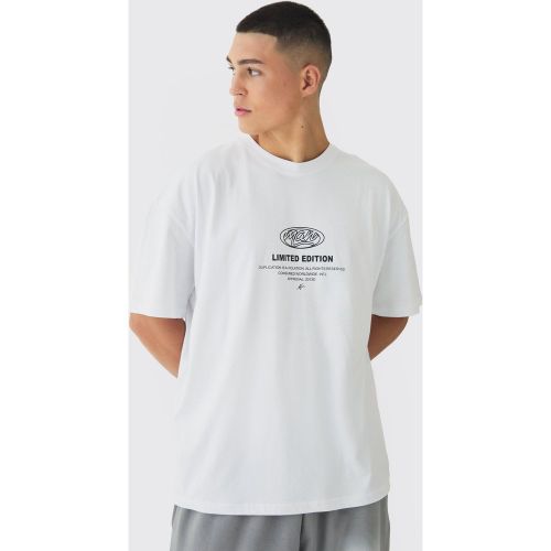 T-shirt oversize imprimé - L - Boohooman - Modalova