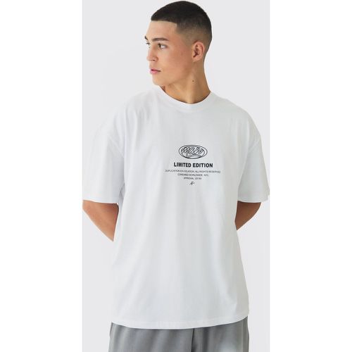 T-shirt oversize imprimé - S - Boohooman - Modalova