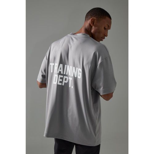 T-shirt de sport oversize performance - MAN Active homme - L - Boohooman - Modalova