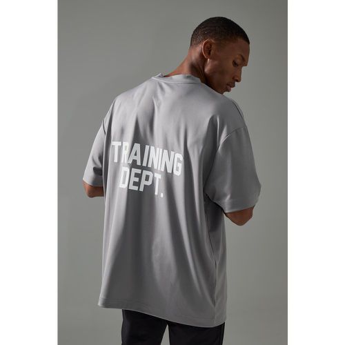 T-shirt de sport oversize performance - MAN Active homme - S - Boohooman - Modalova