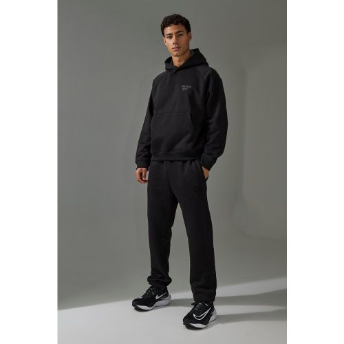 Survêtement oversize à slogan - MAN Active - 2XL - Boohooman - Modalova