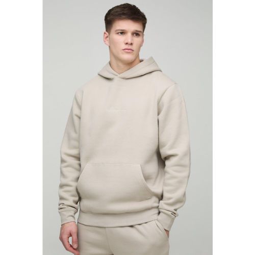 Tall - Sweat à capuche épais à logo signature homme - S - Boohooman - Modalova