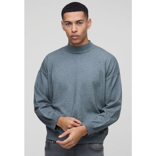 Pull large à col montant - S - Boohooman - Modalova