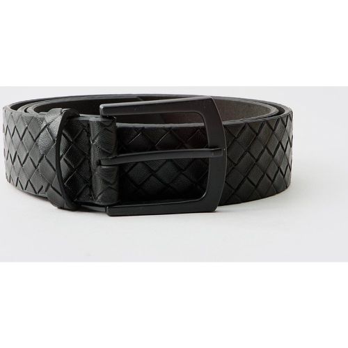 Ceinture synthétique tissée - S - Boohooman - Modalova