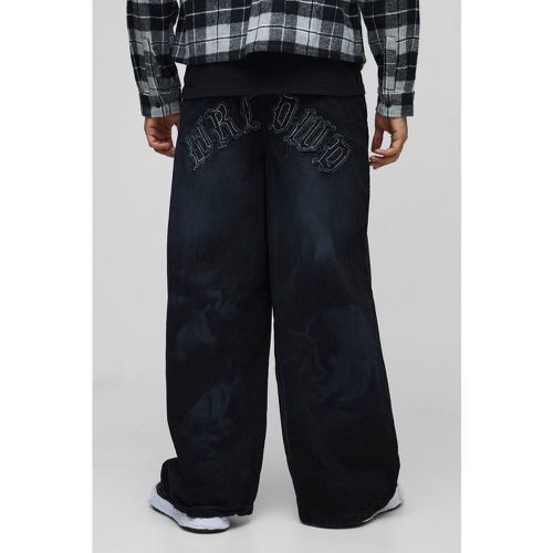 Jean Super Baggy Délavé - 30R - boohoo - Modalova