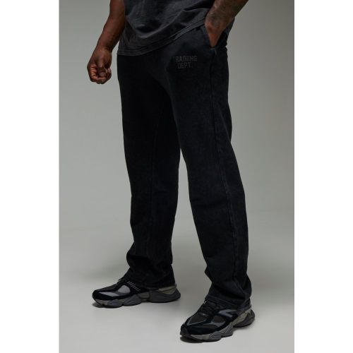 Jogging large délavé - MAN Active - S - Boohooman - Modalova