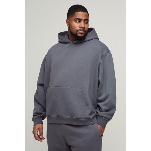 Grande taille - Sweat à capuche oversize basique homme - XXXL - Boohooman - Modalova
