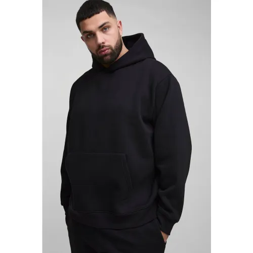 Grande taille - Sweat à capuche oversize basique homme - XXXL - Boohooman - Modalova