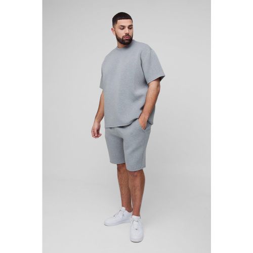 Grande taille - Ensemble oversize avec t-shirt et short - XXXL - Boohooman - Modalova