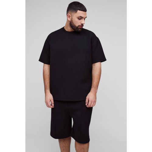 Grande taille - Ensemble oversize avec t-shirt et short - XXXL - Boohooman - Modalova