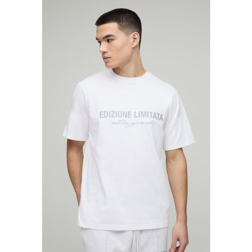 T-shirt épais Edizione Limitata - S - Boohooman - Modalova